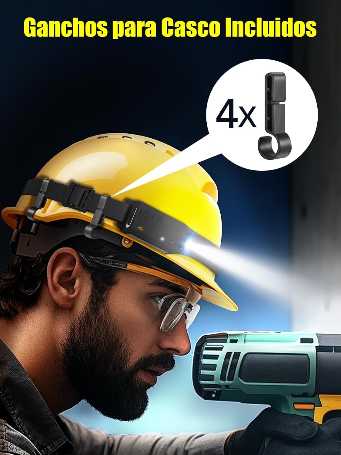 Linterna Frontal LED